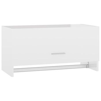 Taburete De Tocador Madera Contrachapada Blanco 70x35x45 Cm Vidaxl con  Ofertas en Carrefour