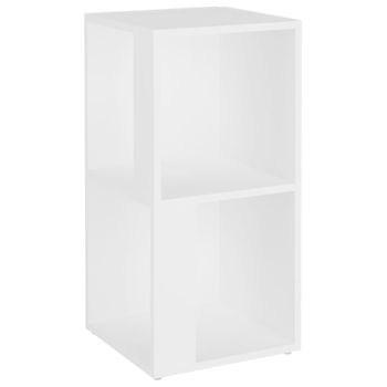 Armario Esquinero Madera Contrachapada Blanco 33x33x67cm Vidaxl