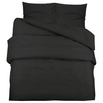 Funda Nordica Cama 90 - 135x190 cm Música Negra Ropa de Cama