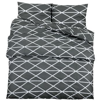 Sábanas Bajeras Jersey 2 Uds Algodón Gris Antracita 160x200 Cm Vidaxl con  Ofertas en Carrefour