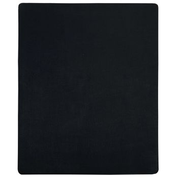 Sábanas Bajeras Jersey 2 Uds Algodón Negro 100x200 Cm Vidaxl