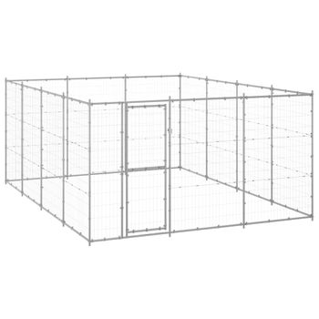 Perrera De Exterior Con Tejado 200x200x150 Cm Vidaxl con Ofertas en  Carrefour