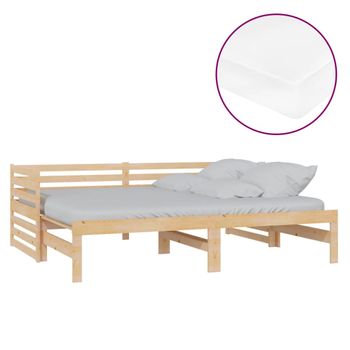 Cabecero de Cama 140 Ladrillos Tela Antimanchas 152x57x5 Blanco Roto Efecto  Granito