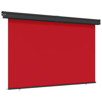 Toldo Lateral Retráctil Negro 160x600 Cm Vidaxl