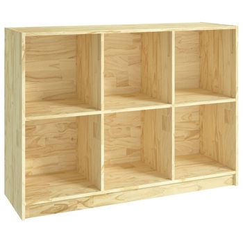 Estantería De Baño Madera Maciza De Nogal 35,5x35,5x112,5 Cm Vidaxl con  Ofertas en Carrefour