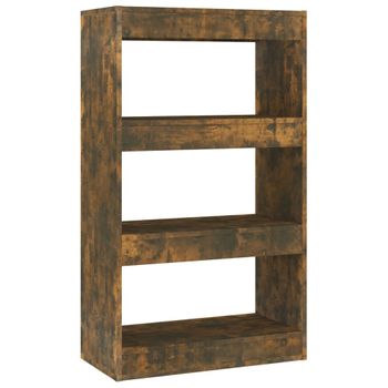 Estantería Esquina Pared Madera Roble Marrón 20x20x127,5 Cm Vidaxl con  Ofertas en Carrefour