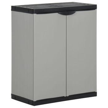 Baúl De Almacenaje Jardín Gris Oscuro Y Negro 230 L 96x53x57 Cm Vidaxl con  Ofertas en Carrefour