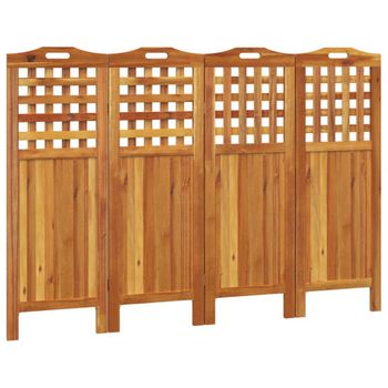 Biombo De Madera De Paulownia Homcom 152x1,7x144,5 Cm-natural con Ofertas  en Carrefour