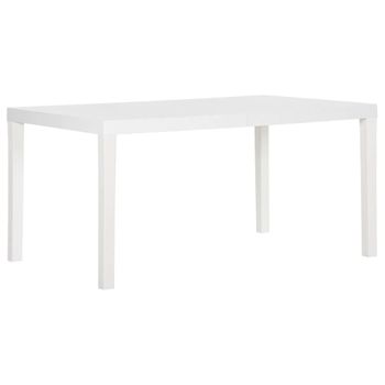 Mesa de Jardín Plegable Blanca Every 180x74 cm, Brico Depôt