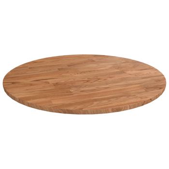 Tablero De Mesa Redonda Madera Roble Marrón Claro Ø40x1,5 Cm Vidaxl