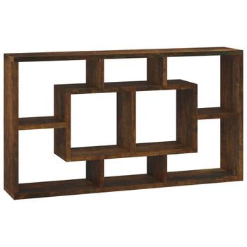 Estantería De Esquina De Pared Marrón Roble 40x40x50 Cm Vidaxl con Ofertas  en Carrefour