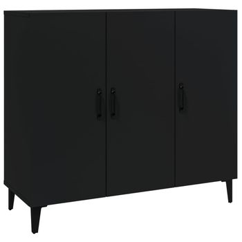 Aparadores Para Salón, Gran Capacidad De Almacenaje, 200x75x35cm, 4  Puertas, Armario, Zapatero, Estilo Moderno, Blanco Y Negro con Ofertas  en Carrefour