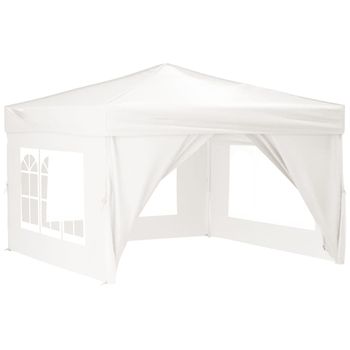 Carpa Plegable De Metal Tela Oxford 3x3x2,84m-outsunny.azul con Ofertas en  Carrefour