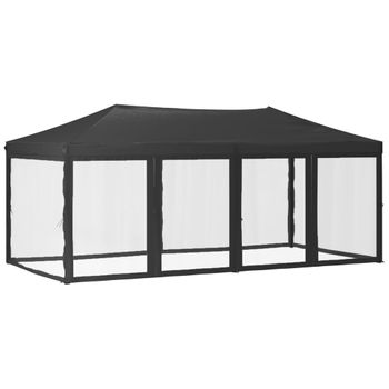 VXL Carpa Plegable Pop-Up 3X6 M Antracita — Bañoidea