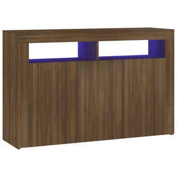 Caja de almacenaje madera maciza abeto 91x52x40 cm marrón