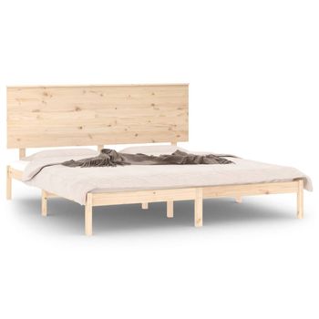 Cama Canapé Hidráulica Cuero Sintético Blanco 140x200 Cm Vidaxl con Ofertas  en Carrefour