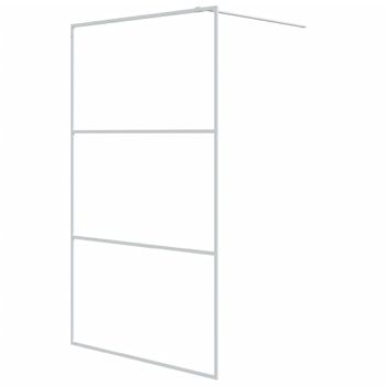 Mampara Bañera Frontal Corredera 2 Puertas 2 Fijos, Vidrio Templado De 6mm  Antical Transparente, Perfilería Cromo Brillo - 145 Cm (adaptable  139-144cm) con Ofertas en Carrefour