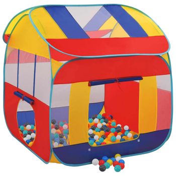 Carpa De Juegos Con 550 Bolas 123x120x126 Cm Vidaxl