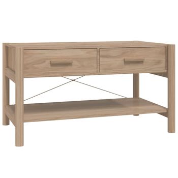 Mesa De Centro Madera Contrachapada 82x48x45 Cm Vidaxl