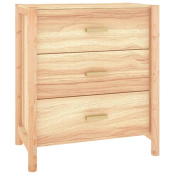 Aparador De Madera Contrachapada 62x38x70 Cm Vidaxl