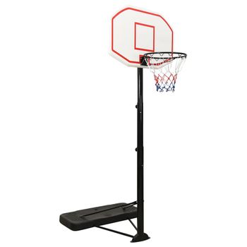 Yaheetech Canasta Baloncesto Pared Altura Ajustable 304-353 cm