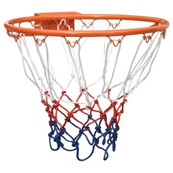 Aro De Baloncesto Acero Naranja 39 Cm Vidaxl