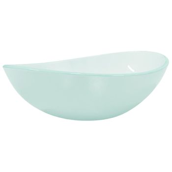 Lavabo De Vidrio Templado Esmerilado 54,5x35x15,5 Cm Vidaxl