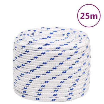 Cuerda De Barco Polipropileno Blanco 16 Mm 25 M Vidaxl