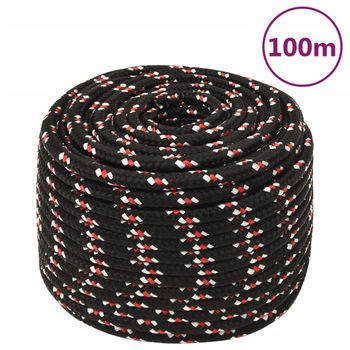 cuerda nylon 18 mm.negra