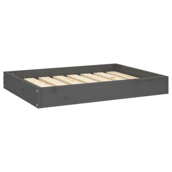 Cama Perro Con Almohada De Poliéster Espuma Pp 75x55x20cm-pawhut.gris con  Ofertas en Carrefour