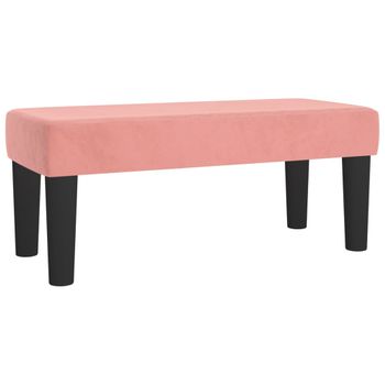 vidaXL Taburete de cocina 2 unidades de terciopelo rosa – Pensando en Casa