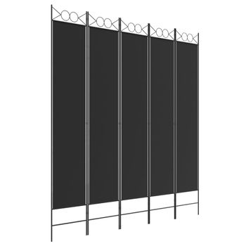 Biombo Separador De 3 Paneles, Decoración Elegante, Separador De Ambientes  Plegable, Divisor De Habitaciones, 169x165 Cm (negro) con Ofertas en  Carrefour