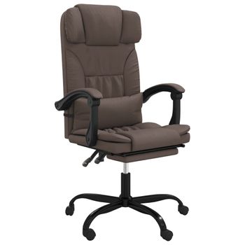 Ergo Office Er-413 Silla De Oficina Giratoria Con Reposacabezas Y Altura De  Asiento Ajustables. con Ofertas en Carrefour