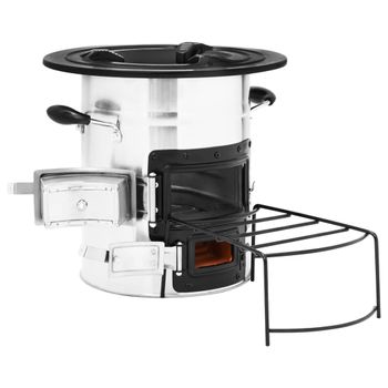 Cocina De Leña Nordica Extraflame Sovrana Easy Evo 2.0 Capuccino con  Ofertas en Carrefour