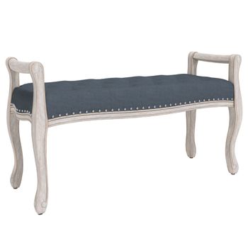 Taburete Con Almacenaje Terciopelo Gris Claro 45x45x49 Cm Vidaxl con  Ofertas en Carrefour