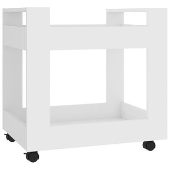 Carrito Auxiliar De Madera 3 Niveles Five 41,6x30x81,7 Natural. con Ofertas  en Carrefour