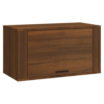 Mueble Zapatero Madera Contrachapada Roble Ahumado 60x35x92 Cm Vidaxl con  Ofertas en Carrefour