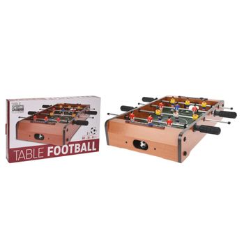 Futbolín De Sobremesa Con 12 Jugadores Madera Tender Toys