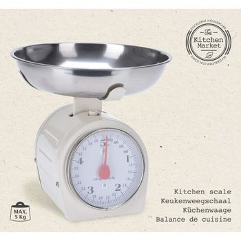 Balanza De Cocina Metal 5 Kg Excellent Houseware