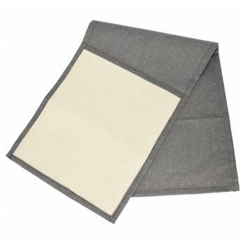 Alfombrilla Rascador Para Gatos Gris 130x45 Cm Pets Collection