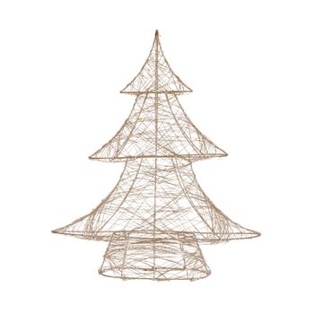 Árbol De Navidad 40 Cm Con 30 Luces Led Blanco Cálido Ecd Germany