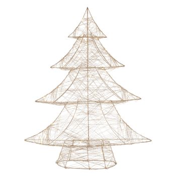 Árbol De Navidad 60 Cm Con 50 Luces Led Blanco Cálido Ecd Germany