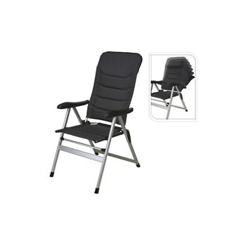 Silla Camping Plegable Negra Marca