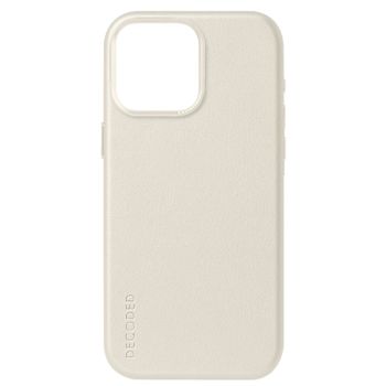 Funda Magsafe Iphone 15 Pro Piel Plena Flor Decoded Beige