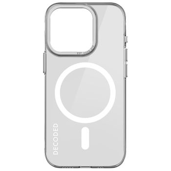 Funda Magsafe Para Iphone 15 Pro Decoded Grip Case Transparente