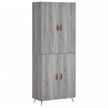 Alacena De Cocina Con 4 Puertas De Melamina Homcom 70x40x180cm Blanco con  Ofertas en Carrefour