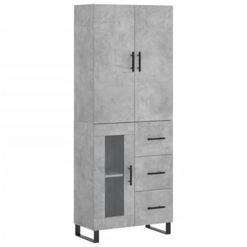 Mueble recibidor Zapatero con Perchero Gris+Blanco, FSR90-W+FRG282-W SoBuy  ES