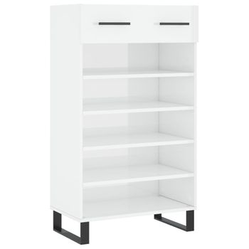 Estantes Flotantes Pared 3 Pzas Mdf Blanco Forma U Libros/dvd Vidaxl con  Ofertas en Carrefour