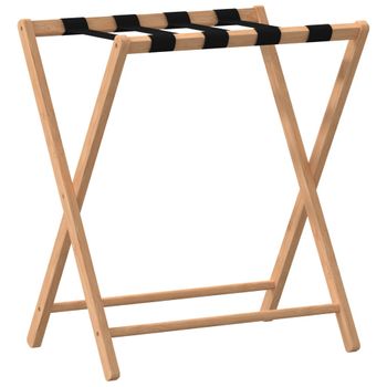 Soporte Para Maletas Bambú 68,5x38x58 Cm Vidaxl