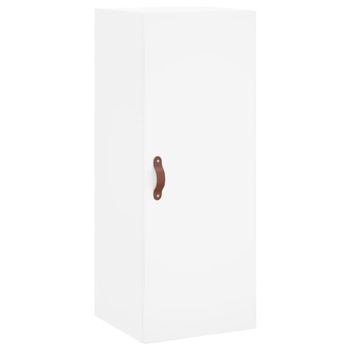 Armario De Pared Blanco 34,5x34x90 Cm Vidaxl